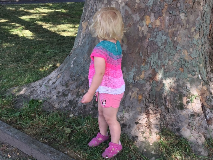 Hängerchen häkeln - Anleitung für alle Garne und Größen