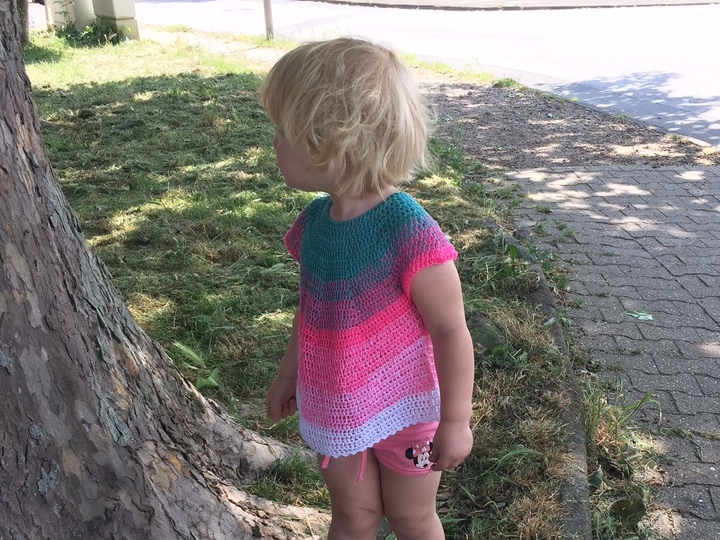 Hängerchen häkeln - Anleitung für alle Garne und Größen