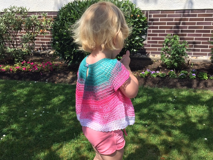 Hängerchen häkeln - Anleitung für alle Garne und Größen