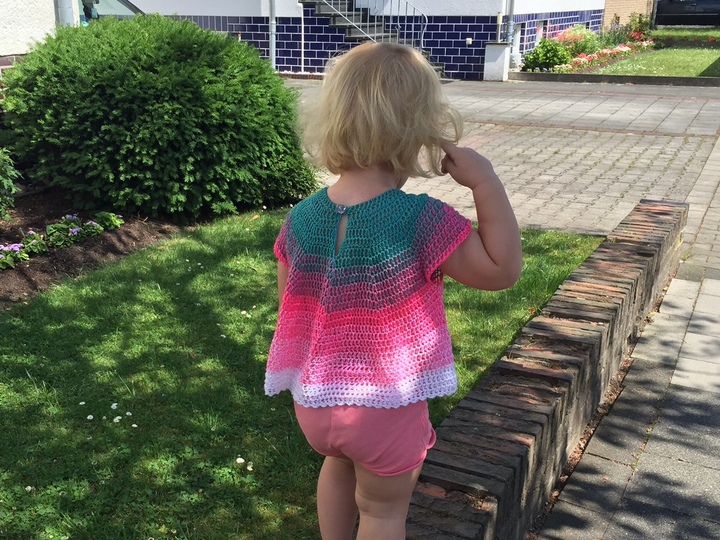 Hängerchen häkeln - Anleitung für alle Garne und Größen