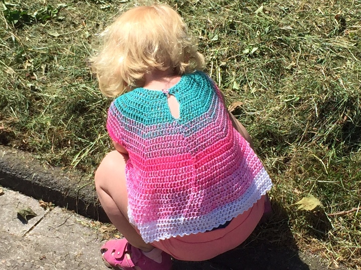 Hängerchen häkeln - Anleitung für alle Garne und Größen