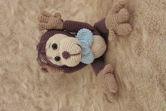 Wuschel Affen-Trio PDF Häkelanleitung - Bild 6