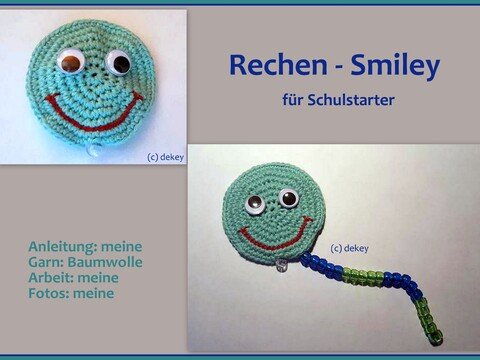 Rechen-Smiley für Erstklässler