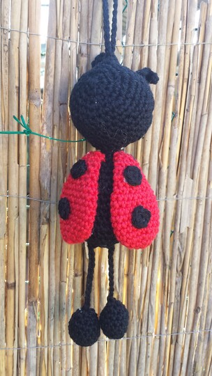 Karl der Marienkäfer als Taschenbaumler