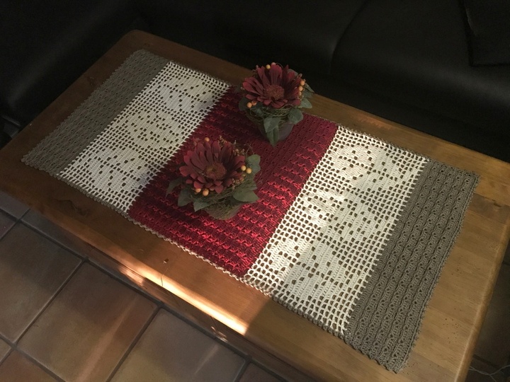 Häkeln / Tischläufer / Herbst