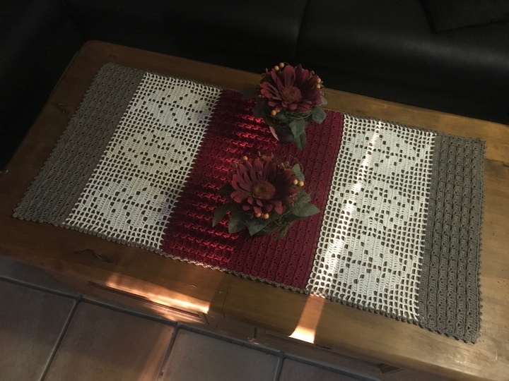 Häkeln / Tischläufer / Herbst