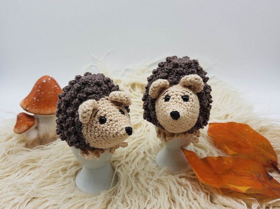 Igel Eierwärmer Häkelanleitung