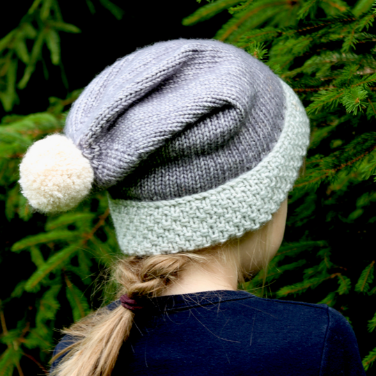 Mütze Koalabär Beanie - Strickanleitung, einfach, warm und schnell gestrickt! Größe: Kopfumfang ca. 51 cm