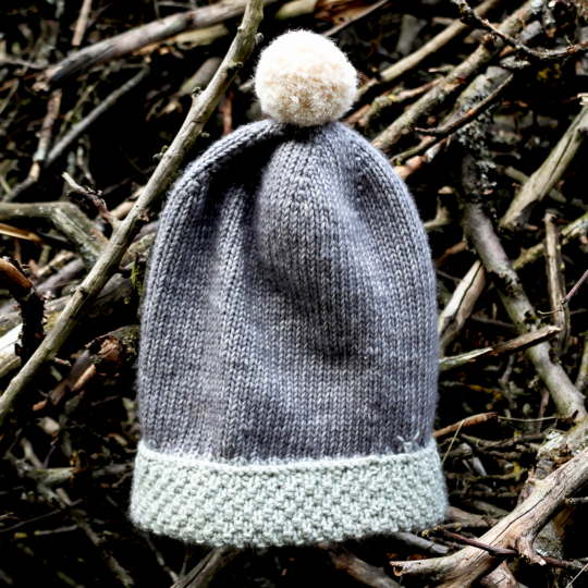 Mütze Koalabär Beanie - Strickanleitung, einfach, warm und schnell gestrickt! Größe: Kopfumfang ca. 51 cm