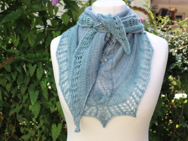 Strickanleitung Tuch "Near the Ocean" - Bild 10