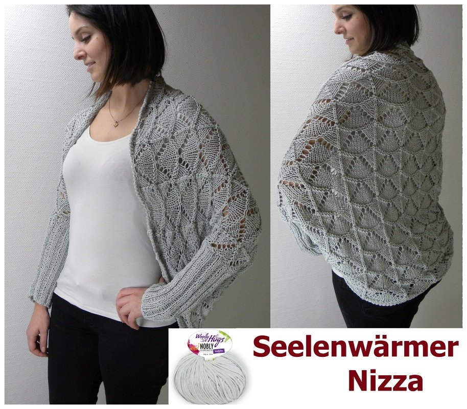 Seelenwärmer Nizza aus Woolly Hugs NOBLY gestrickt