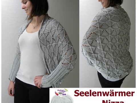 Seelenwärmer Nizza aus Woolly Hugs NOBLY gestrickt