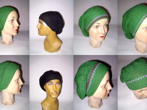 Häkelanleitung Beanie- Sommer- Mütze „Bob Marley“ für sie und ihn!