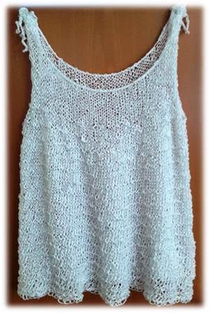 Sommertop gestrickt /Anleitung  Gr. 42/44