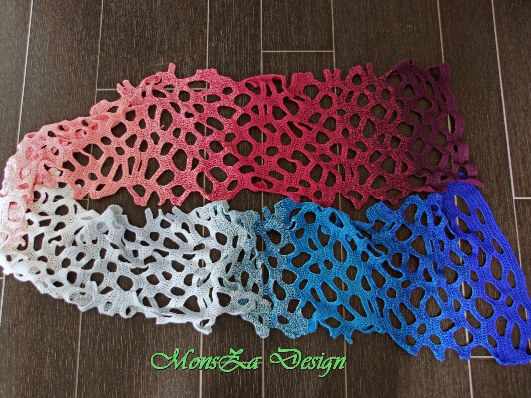 Schal Sheila - Häkelanleitung - Bild 4