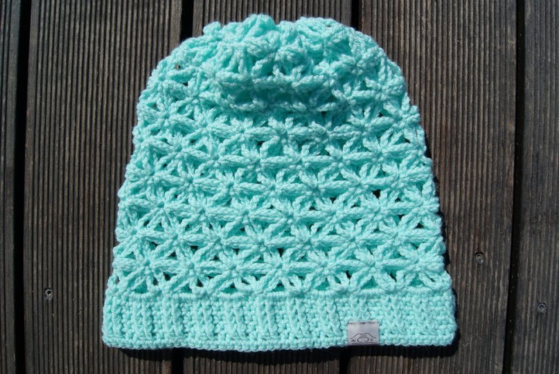 Beanie Blütenmeer (inkl. Größentabelle)