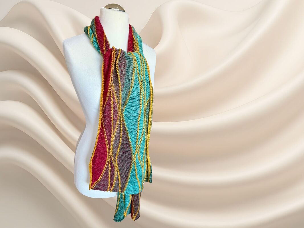 Strickanleitung Leichter Schal Laola - Bild 11