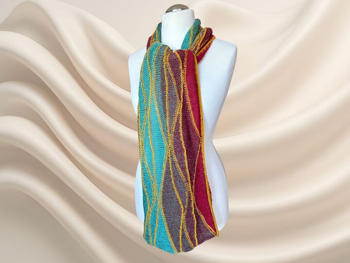 Strickanleitung Leichter Schal Laola