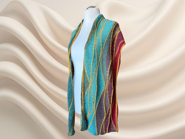 Strickanleitung Leichter Schal Laola