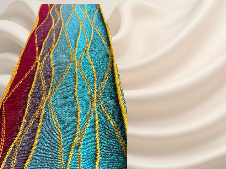 Strickanleitung Leichter Schal Laola