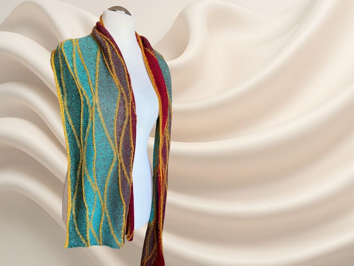 Strickanleitung Leichter Schal Laola