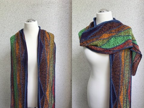 Strickanleitung Leichter Schal Laola