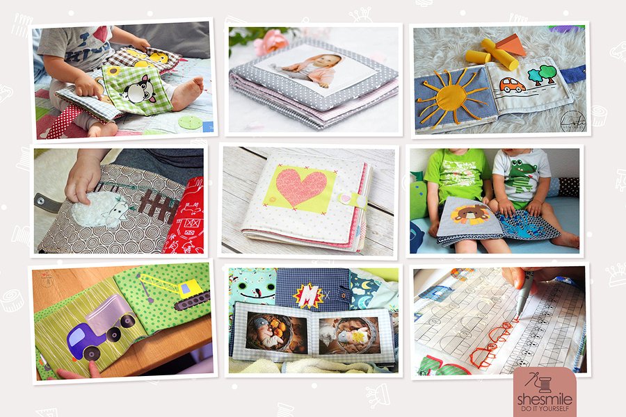 Bilderbuch aus Stoff (Nähanleitung und Schnittmuster) - Bild 3