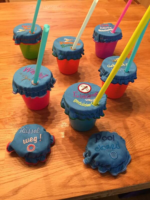 Stickdateien ITH-Becherdeckel Insektos für den 13x18 Rahmen - Bild 3