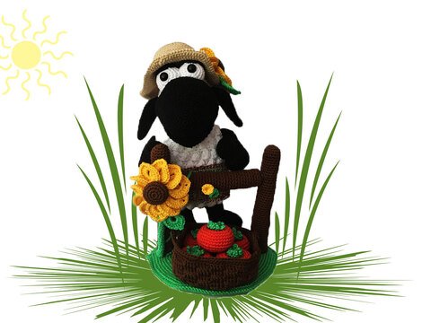 Schaf Erna Häkelanleitung Amigurumi