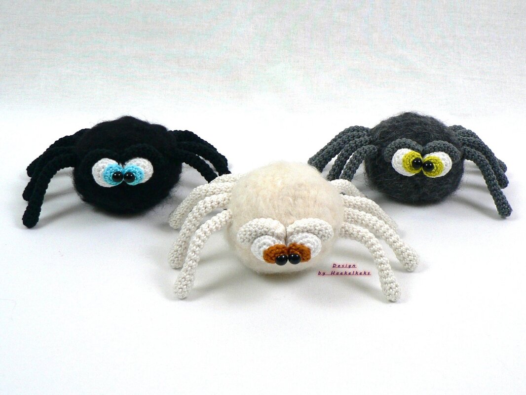 Spinne häkeln -- Häkelanleitung von Haekelkeks - Bild 2