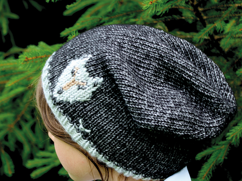 Mütze Wolf Beanie - Strickanleitung, einfach, warm und schnell gestrickt! Größe: Kopfumfang ca. 53 cm