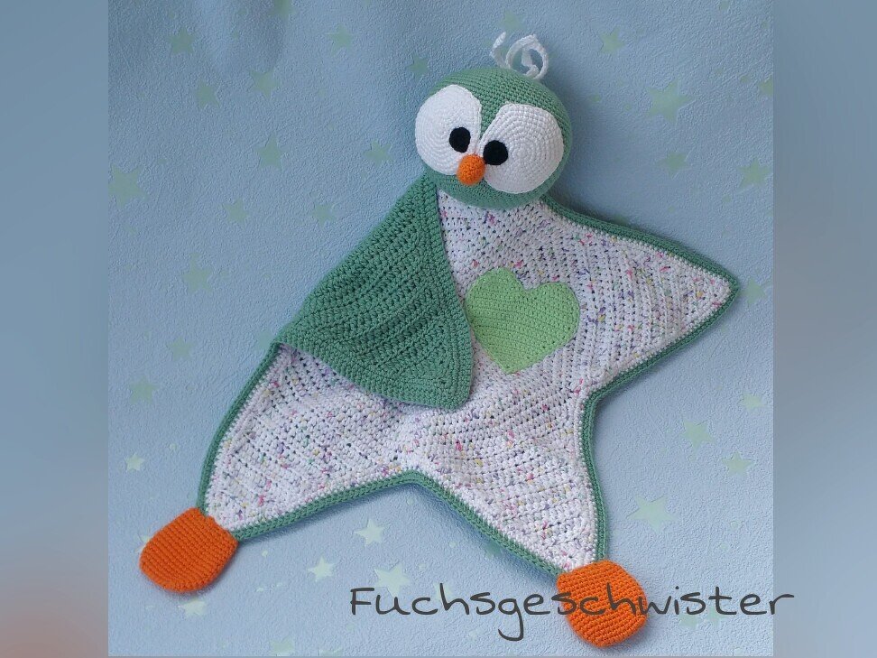 Schmusetuch/Babyspielzeug Pinguin - Bild 4