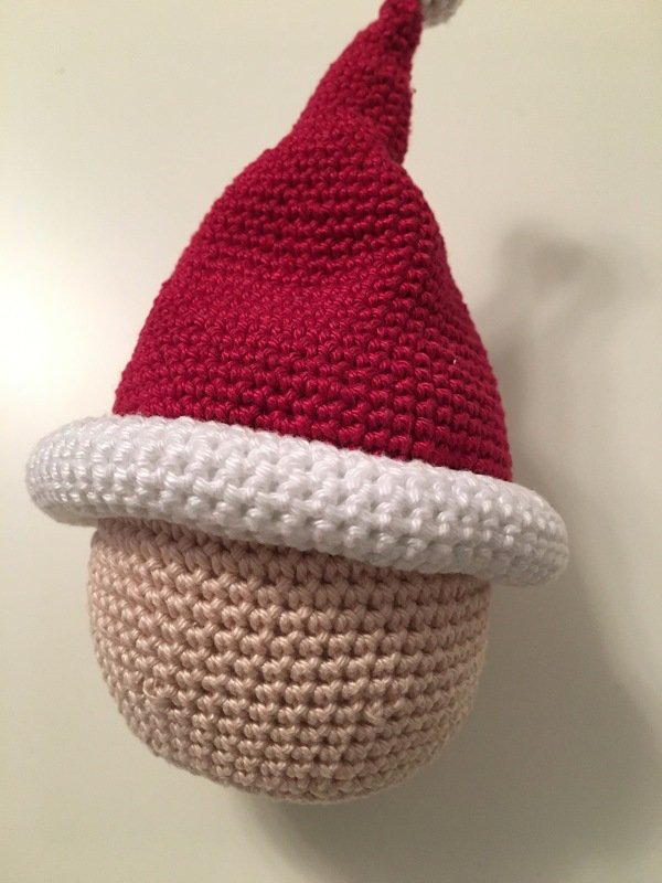 Häkelanleitung Weihnachtsmütze und Schal für Amigurumi