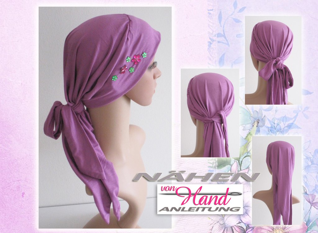 Nähanleitung: Chemo Mütze nähen (Größe: S, M, L)
