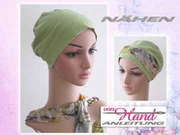 Nähanleitung: Beanie Mütze mit Deko-Band (Größen: S, M, L)