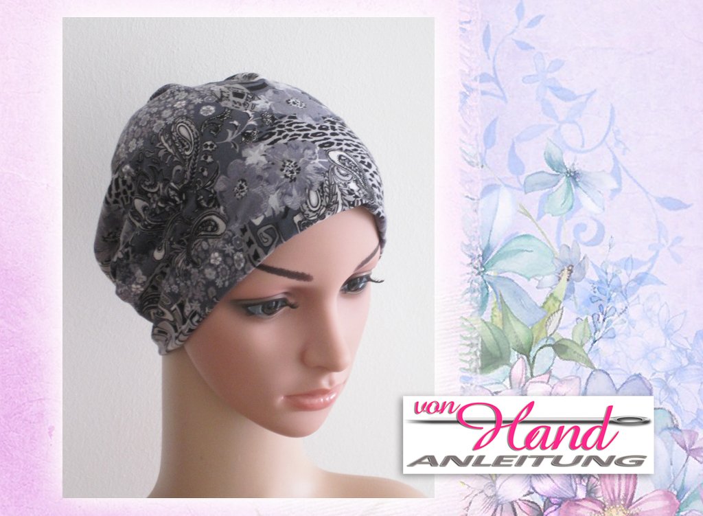 Nähanleitung: Chemo Mütze, Kopfbedeckung (Größen S, M, L) - Bild 3