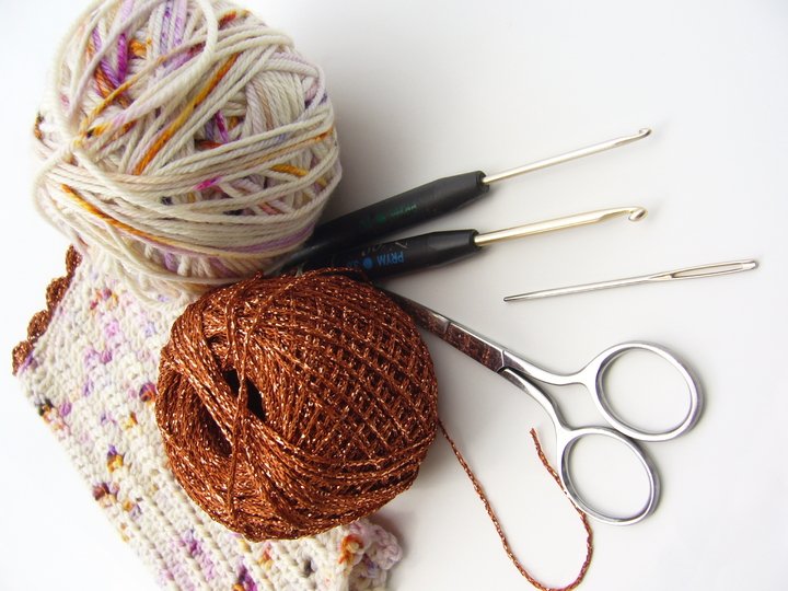 Häkelanleitung für  Pulswärmen Armstulpen Handstulpen