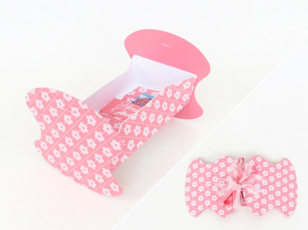 Karte zur Geburt – Bastelvorlagen und Anleitung