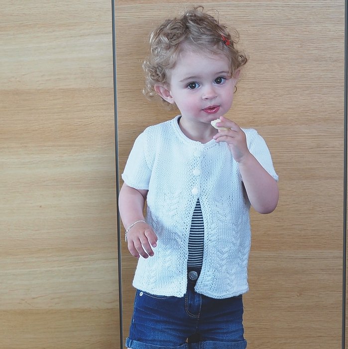 Strickanleitung Kinderjacke "Macau" 758126