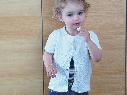 Strickanleitung Kinderjacke "Macau" 758126