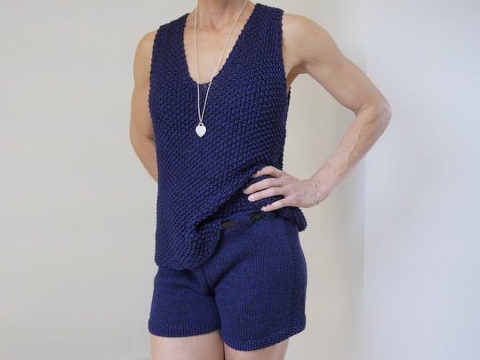 Strickanleitung - Zweiteiler  - DARK BLUE - No.173 - Bild 9