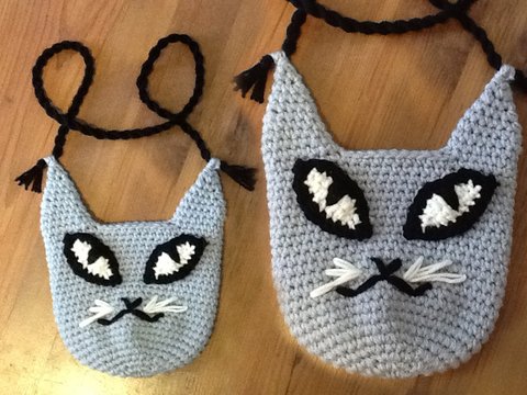 schnelle Katzentasche MIAU