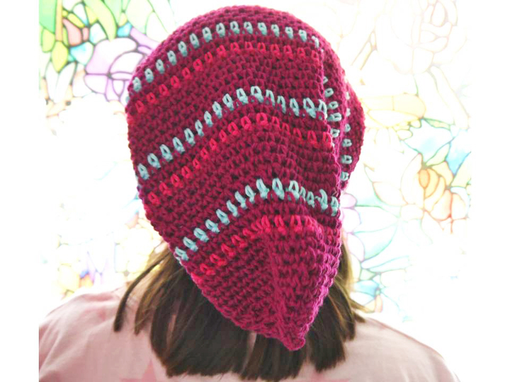 Zipfelmütze Long Way zum Häkeln