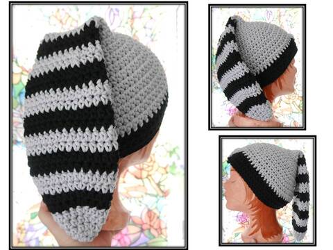 Waschbär Zipfelmütze zum Häkeln