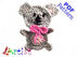 Koala Crochet Applique Pattern