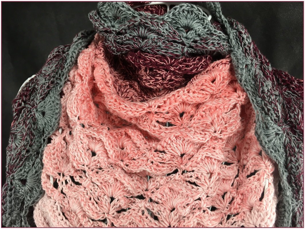 Raised shells Shawl - Image 8