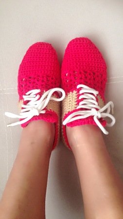 Crochet Pattern for woman Oxford Shoes, Unisex house slippers- U.S. Big girls and teens sizes 3-7, Women Us 3-12, with video links
