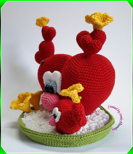 Häkelanleitung Herzchenkaktus, Amigurumi