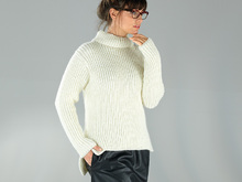 Strickanleitung Damenpullover "Sporty" 758018
