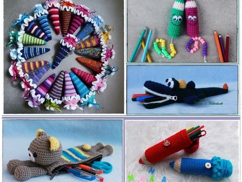 XXL Sparset: 5 Häkelanleitungen zum Schulanfang